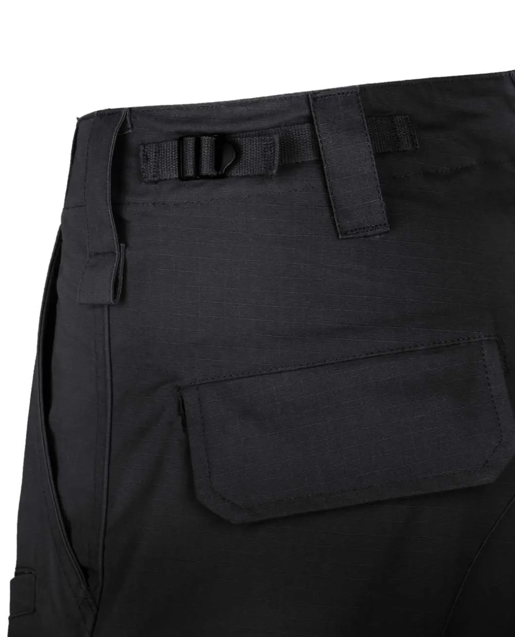 Shorts CPU PolyCotton Ripstop Black Schwarz