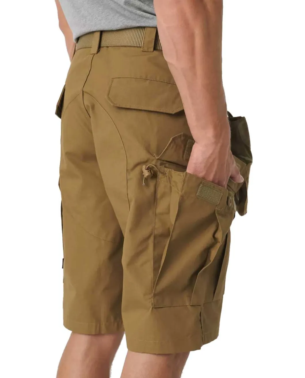 Shorts CPU PolyCotton Ripstop Black Schwarz