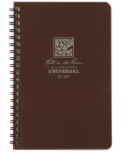 Side-Spiral Notebook Universal Brown