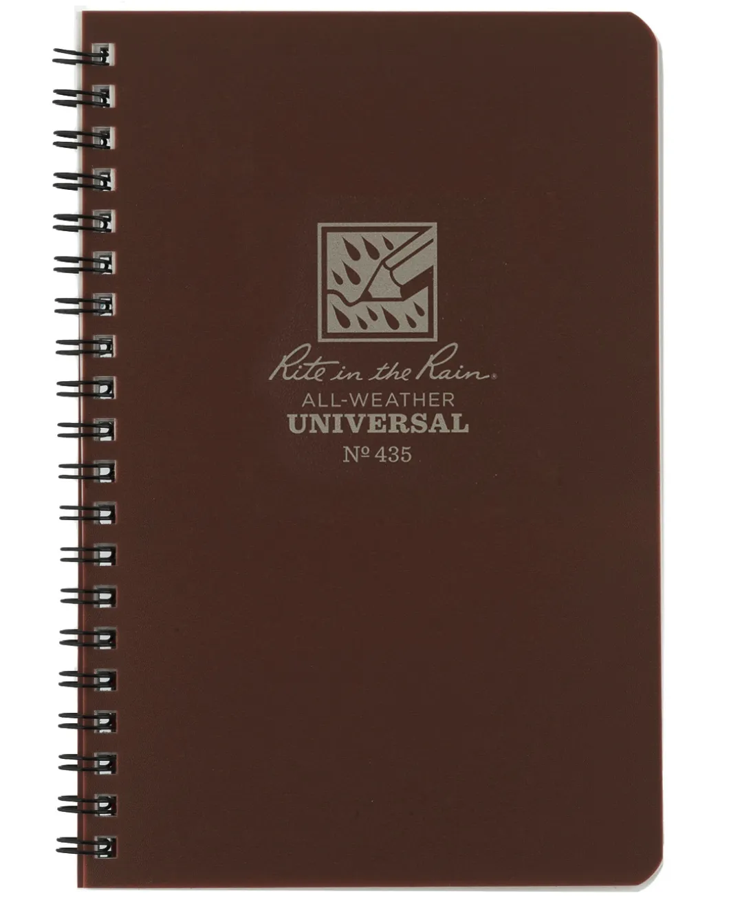 Side-Spiral Notebook Universal Brown