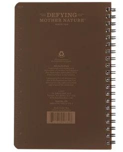 Side-Spiral Notebook Universal Brown