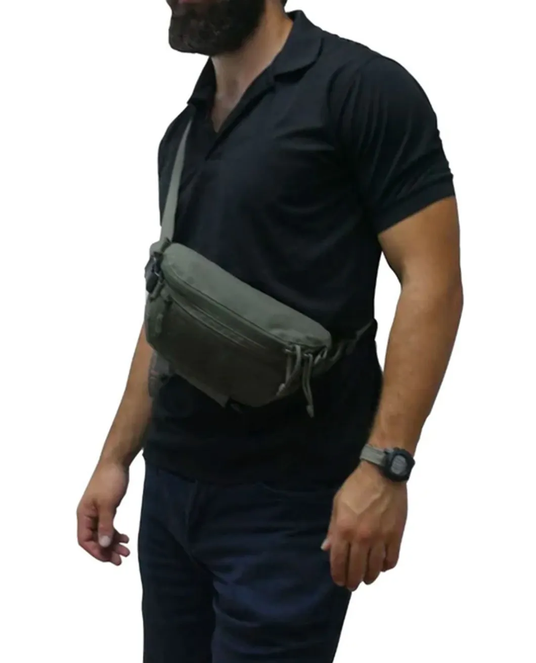 Six Pack Hanger Pouch Ranger Green