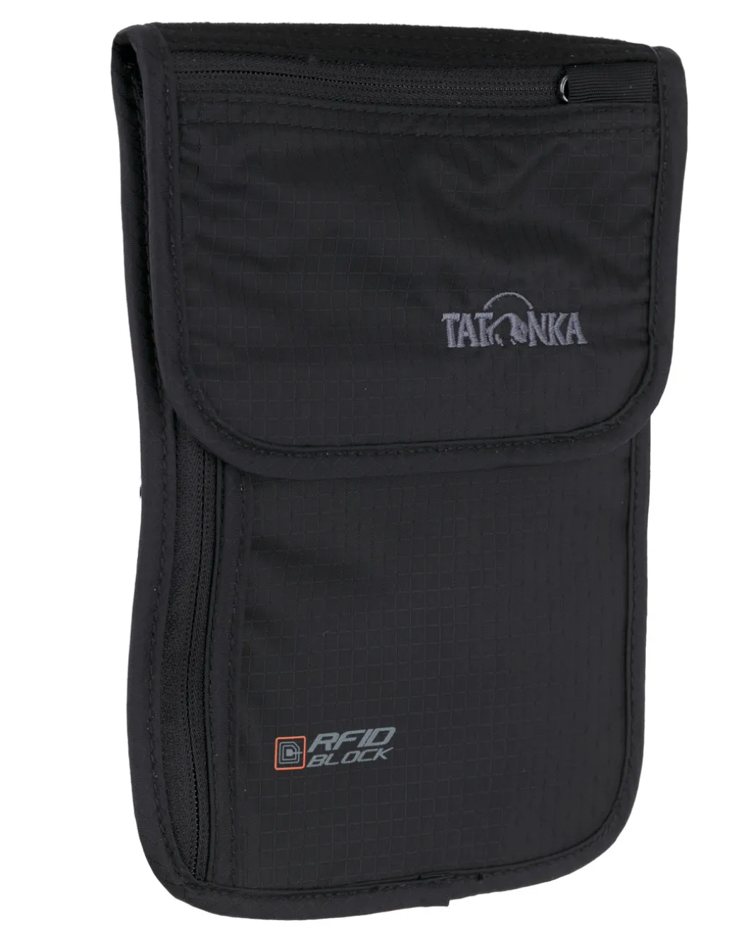 Skin Neck Pouch RFID B Black Schwarz