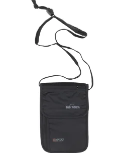 Skin Neck Pouch RFID B Black Schwarz