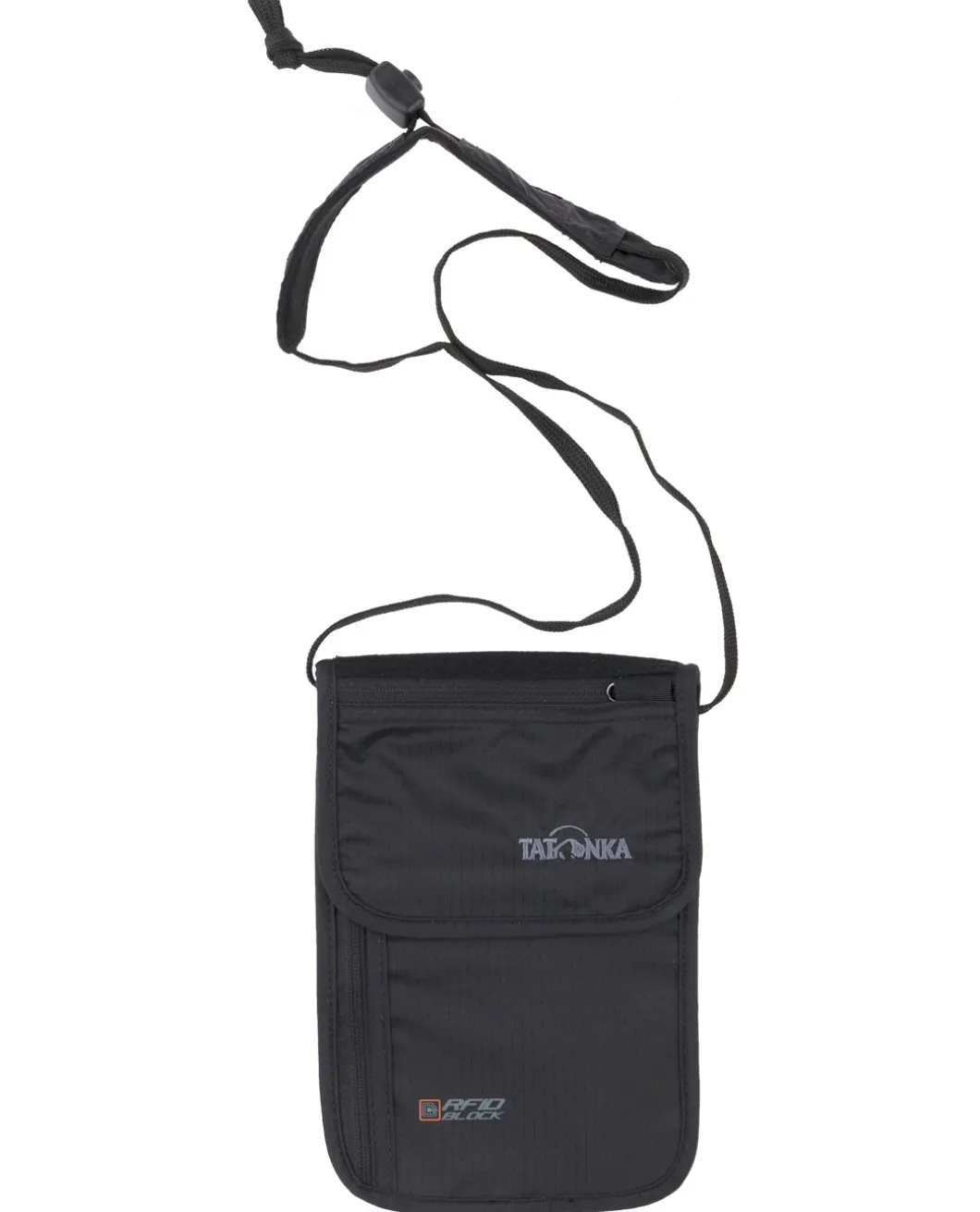 Skin Neck Pouch RFID B Black Schwarz