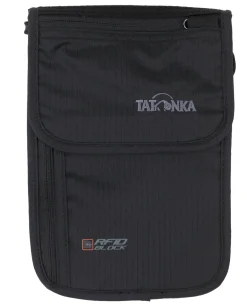 Skin Neck Pouch RFID B Black Schwarz