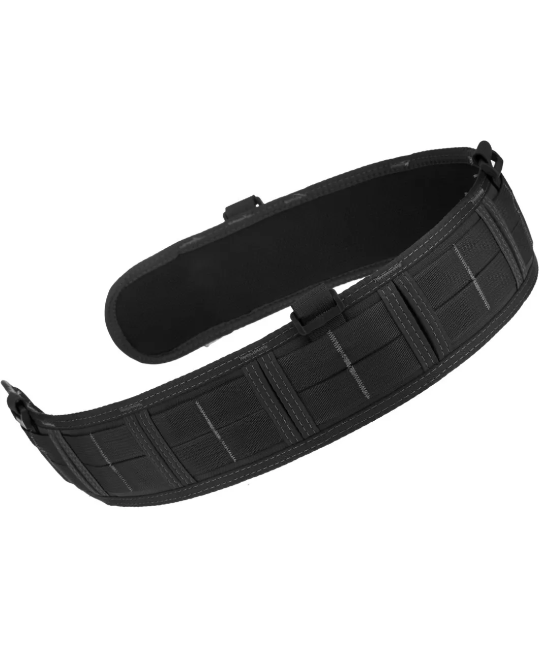 Slim Grip Padded Belt Slotted Black Schwarz