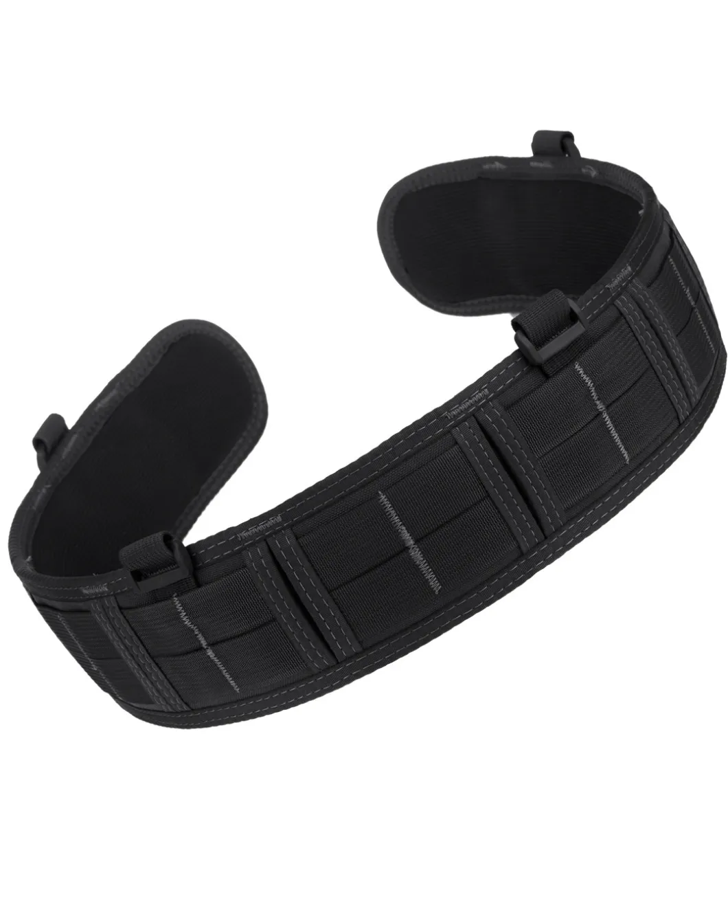 Slim Grip Padded Belt Slotted Black Schwarz