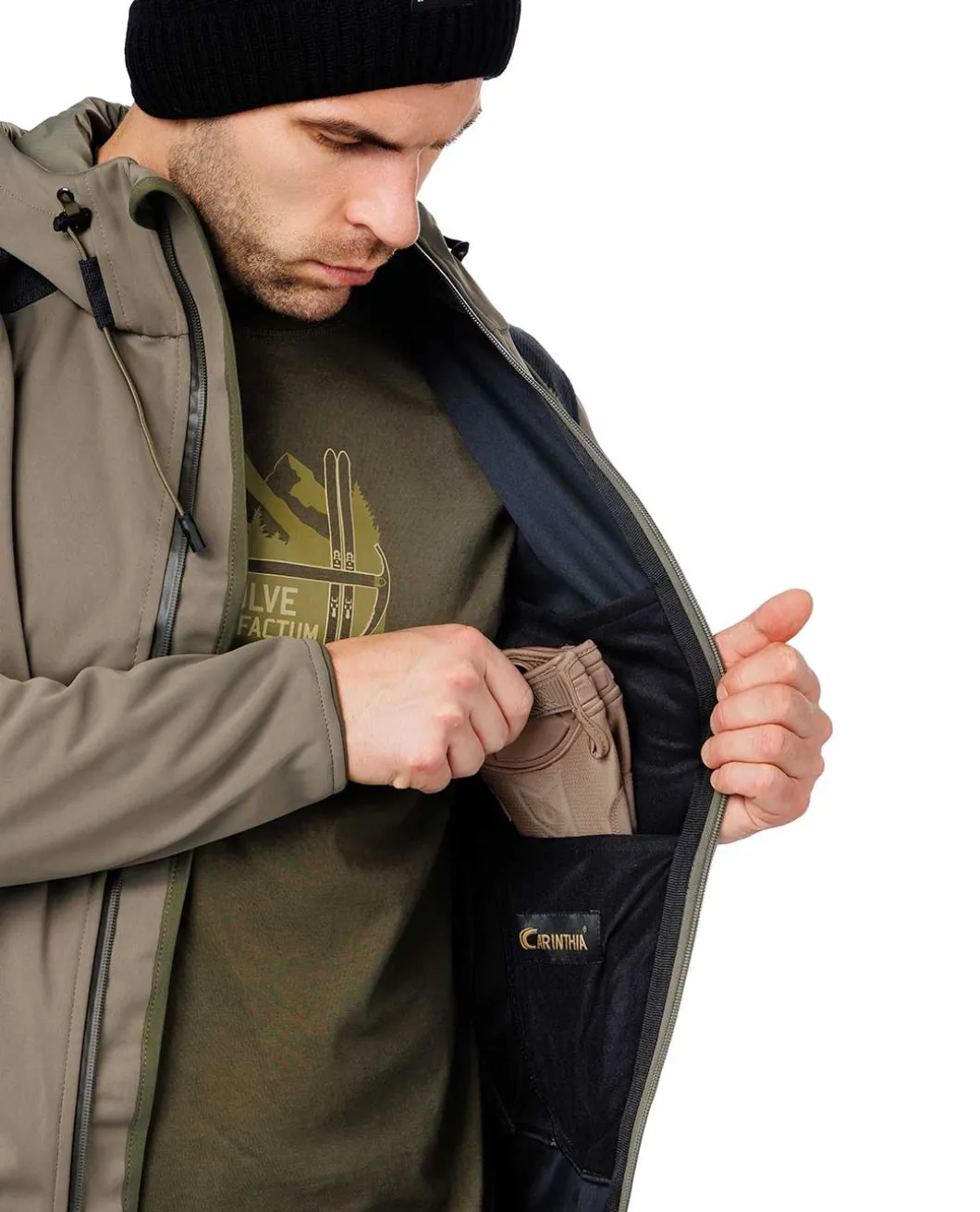 Softshell Jacket SpezKr Black Schwarz