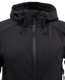 Softshell Jacket SpezKr Black Schwarz