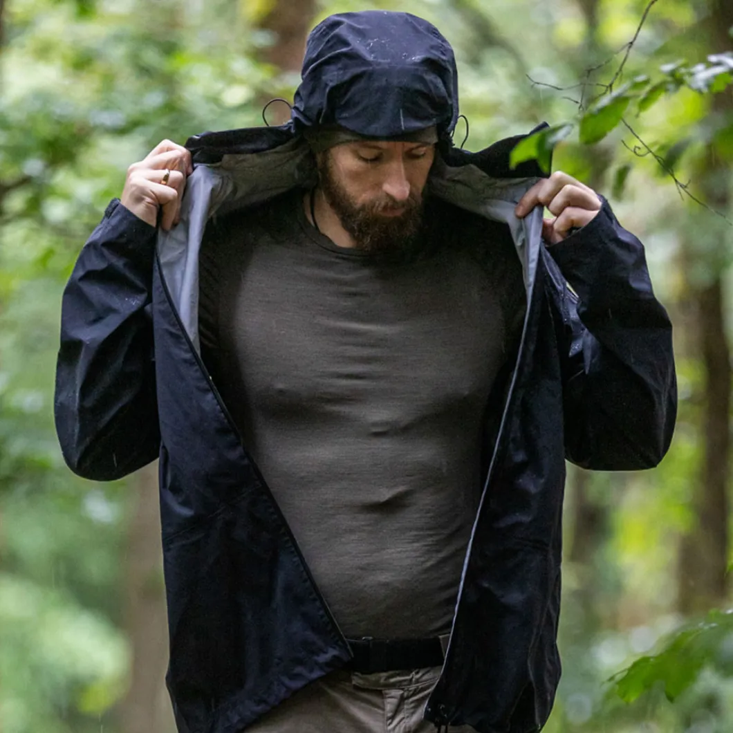 SQUALL Hardshell Jacket TorrentStretch Black Schwarz