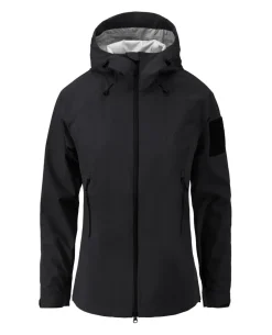 SQUALL Women's Hardshell Jacket TorrentStretch Black Schwarz