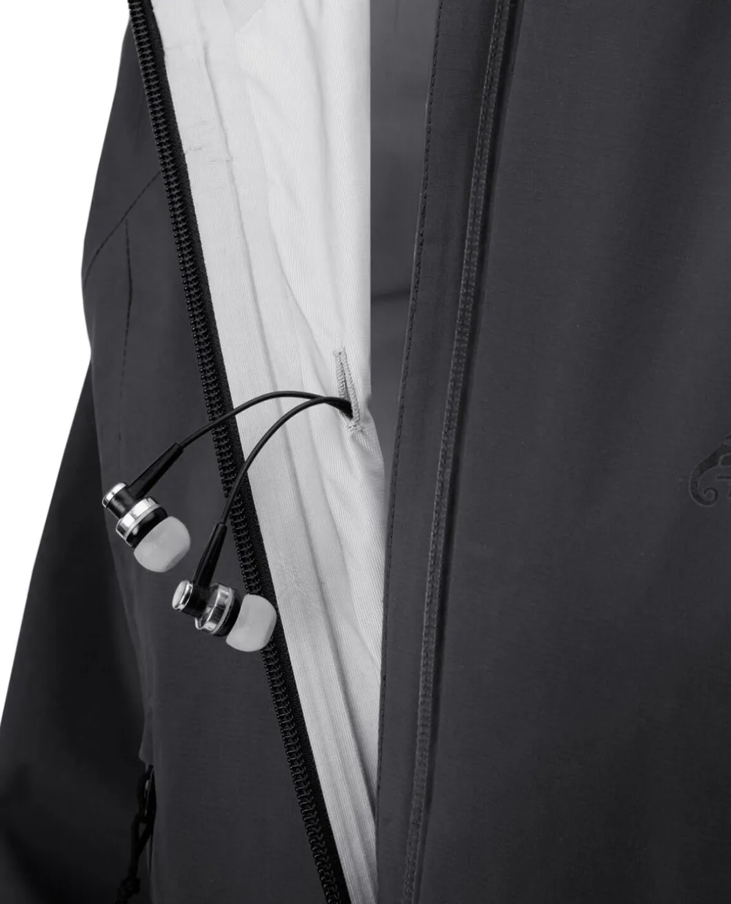 SQUALL Women's Hardshell Jacket TorrentStretch Black Schwarz