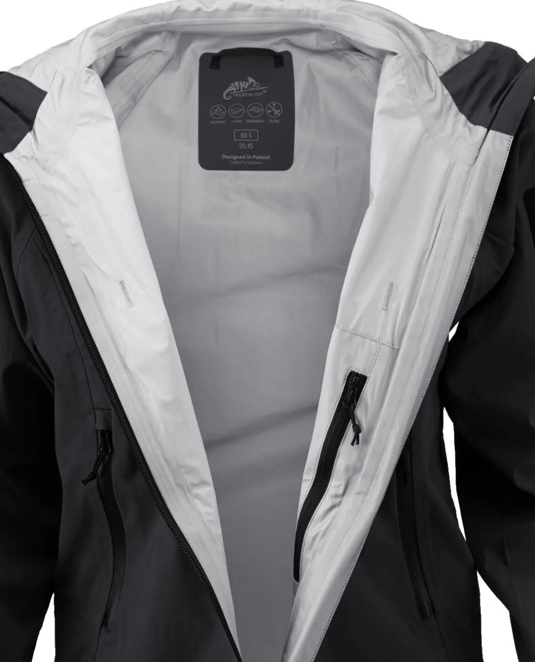 SQUALL Women's Hardshell Jacket TorrentStretch Black Schwarz
