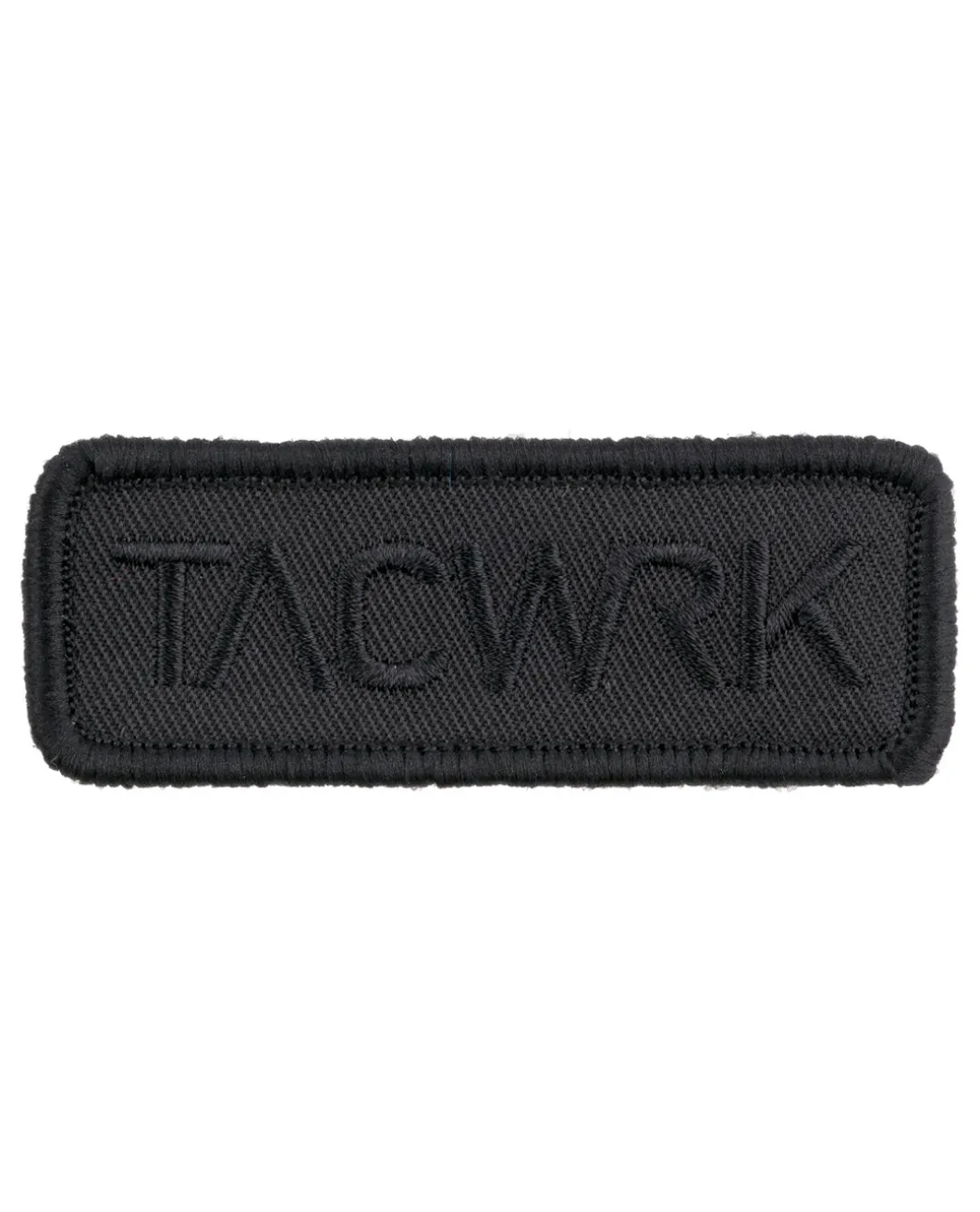Square Patch Black Schwarz