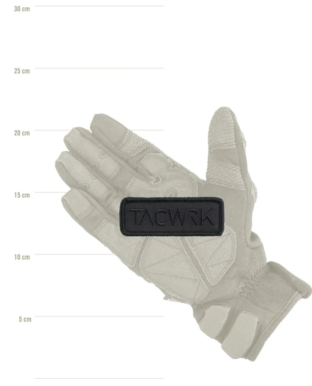 Square Patch Black Schwarz