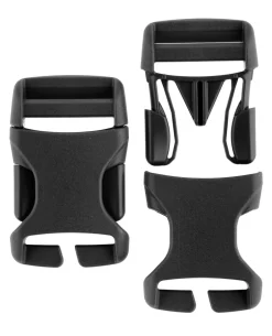 SR25 Steckschließe Black Schwarz