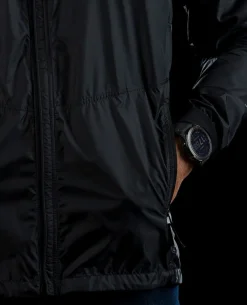 Storm Chaser Windbreaker Jacket Brown Grey