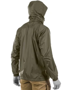 Storm Chaser Windbreaker Jacket Brown Grey