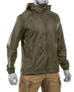 Storm Chaser Windbreaker Jacket Brown Grey