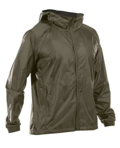 Storm Chaser Windbreaker Jacket Brown Grey