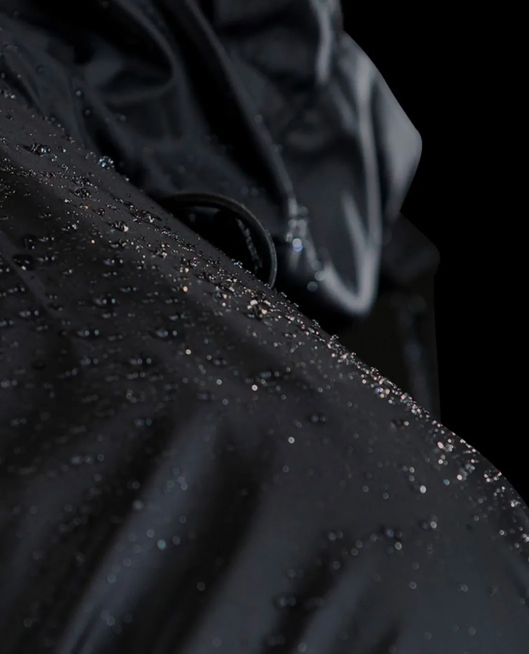 Storm Chaser Windbreaker Jacket Black Schwarz