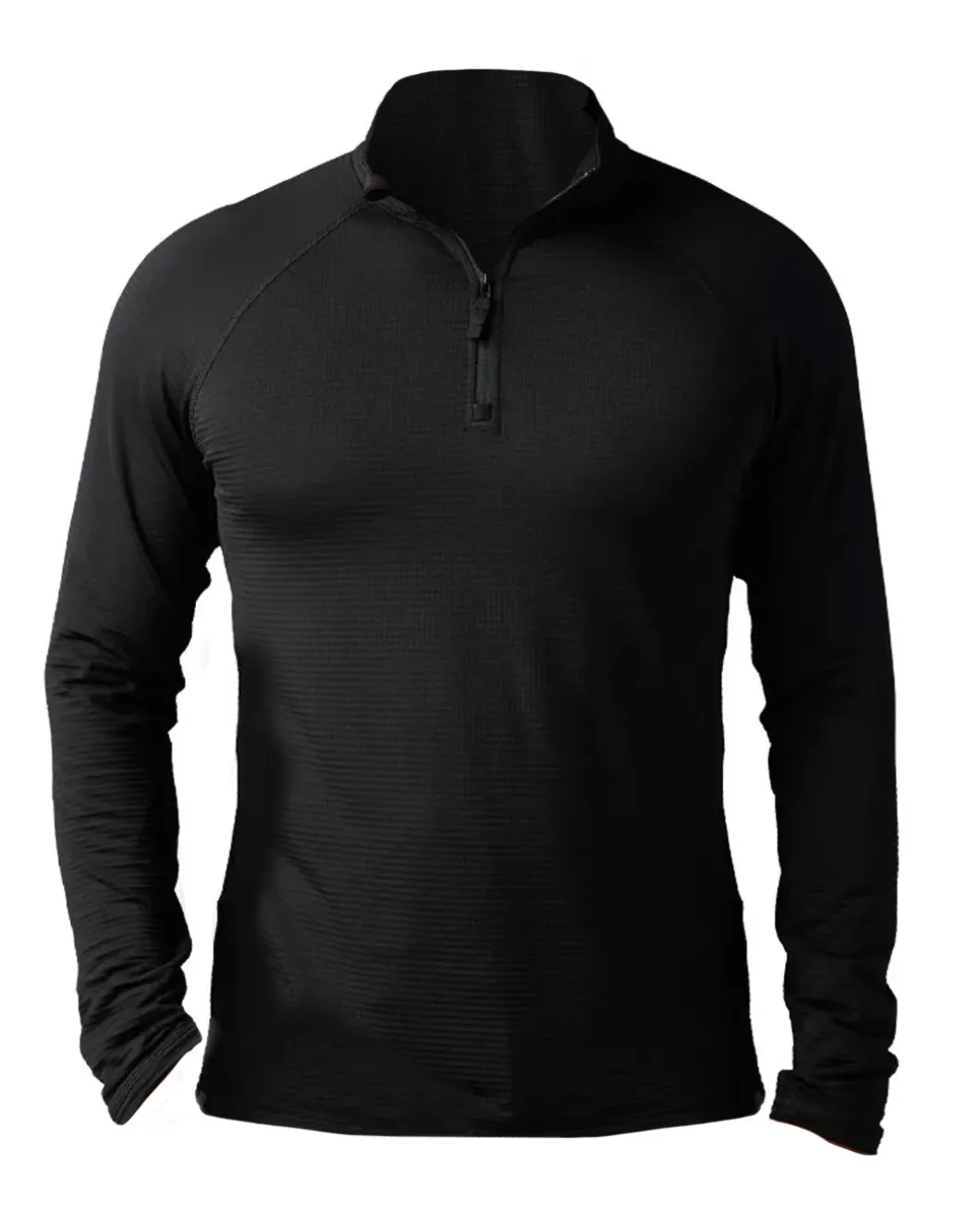 Stratos 1/4 Zip Black Schwarz