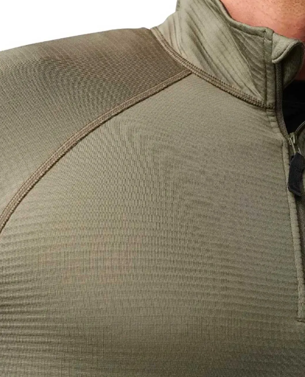 Stratos 1/4 Zip Black Schwarz