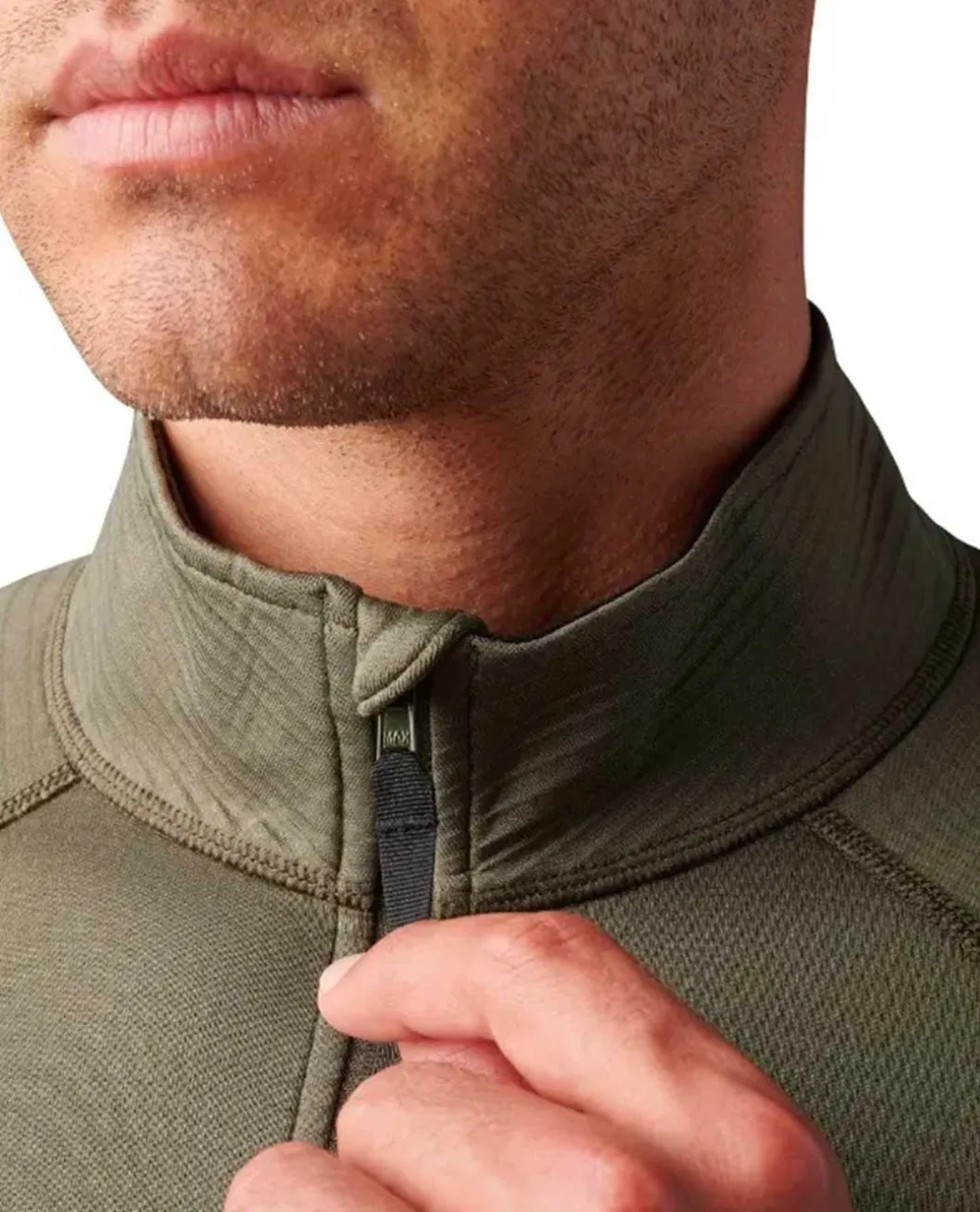 Stratos 1/4 Zip Ranger Green