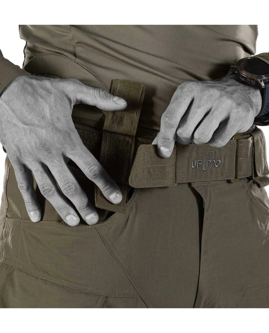 Striker TT Combat Pants Brown Grey Steingrau-Oliv