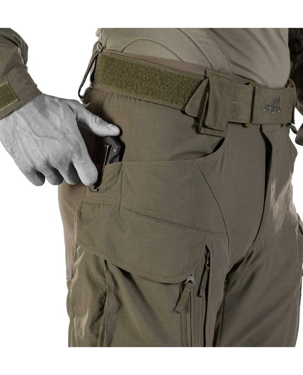Striker TT Combat Pants Brown Grey Steingrau-Oliv