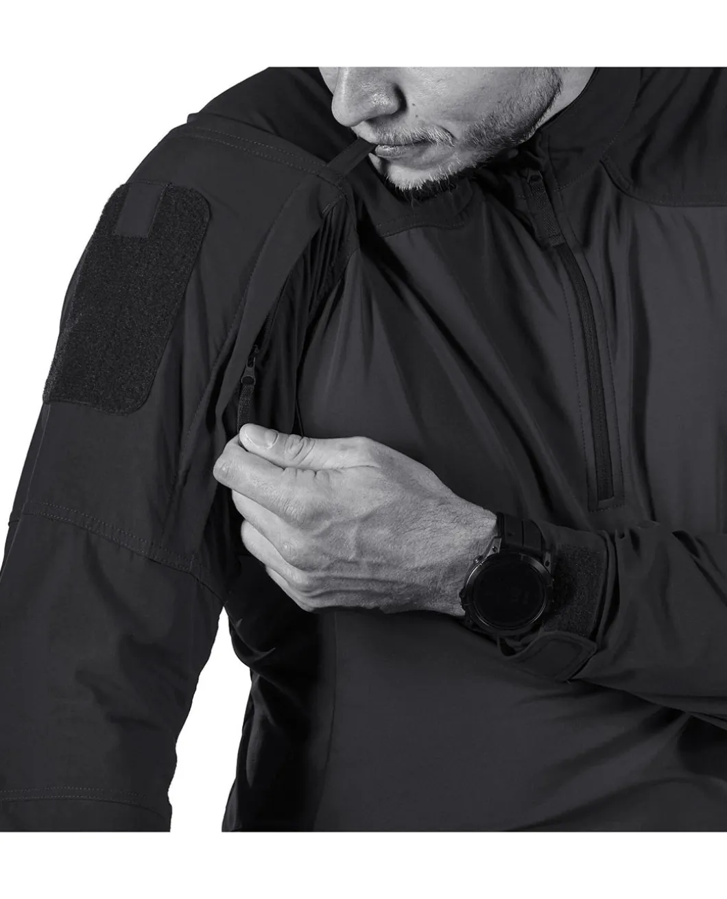 Striker TT Combat Shirt Black Schwarz