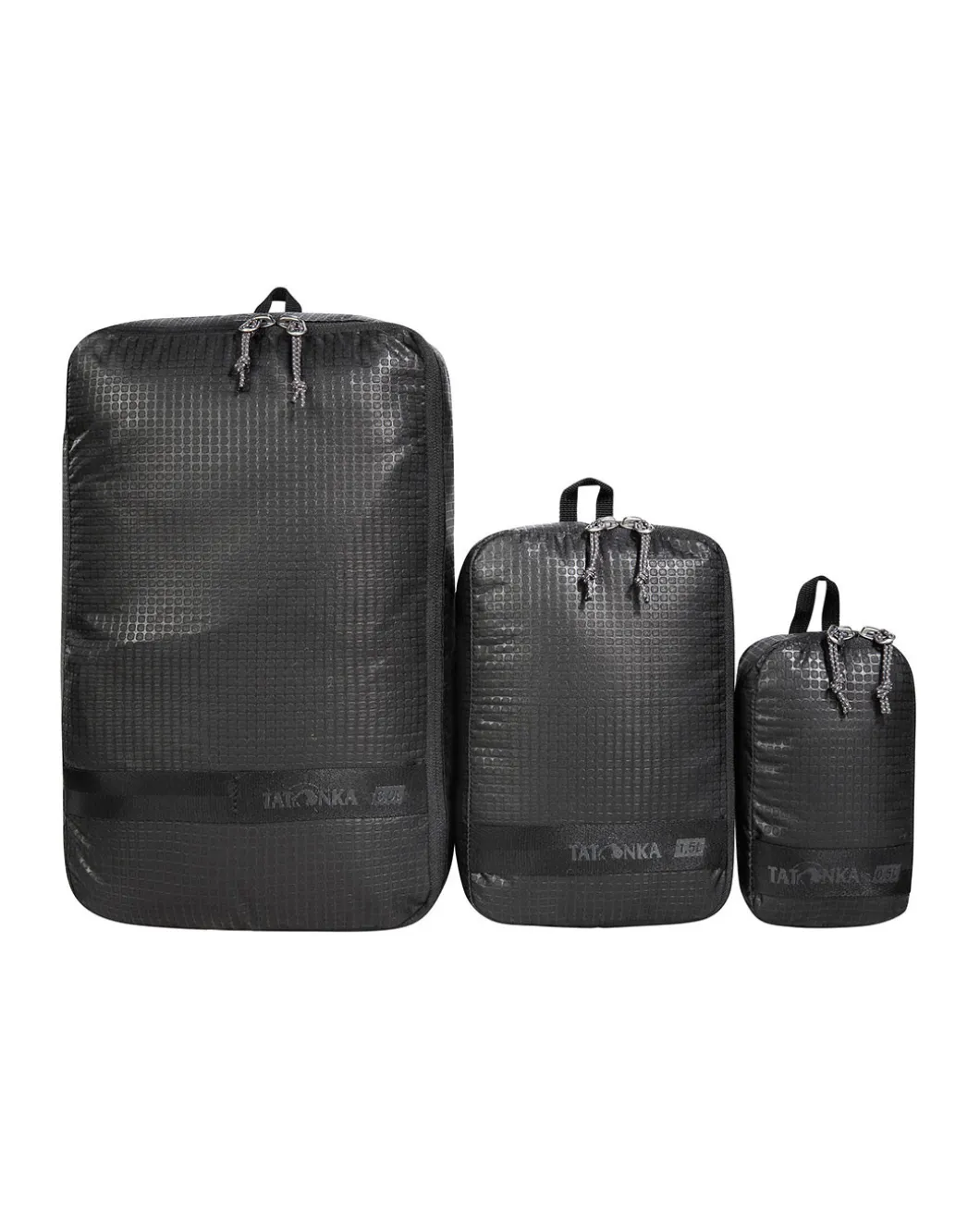 Stuff Sack Zip Set III Black Schwarz