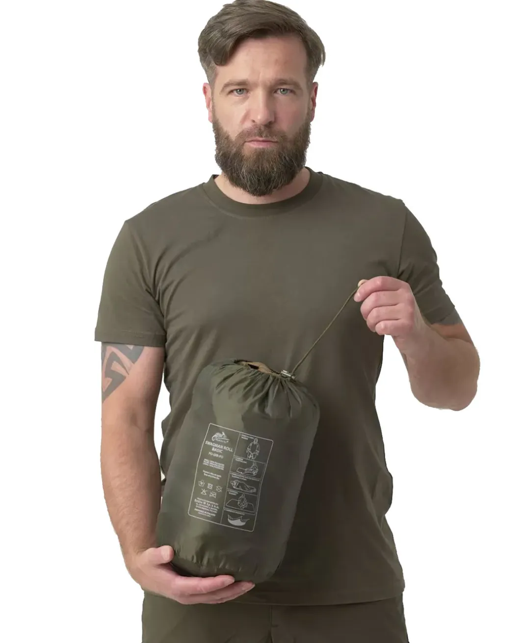 Swagman Roll Basic Poncho Black Schwarz