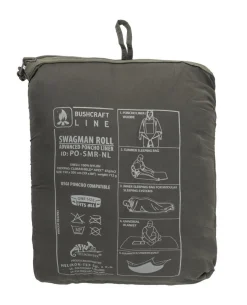 Swagman Roll Poncho Taiga Green