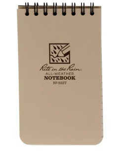 Tactical Pocket Notebook 3" x 5“ Tan