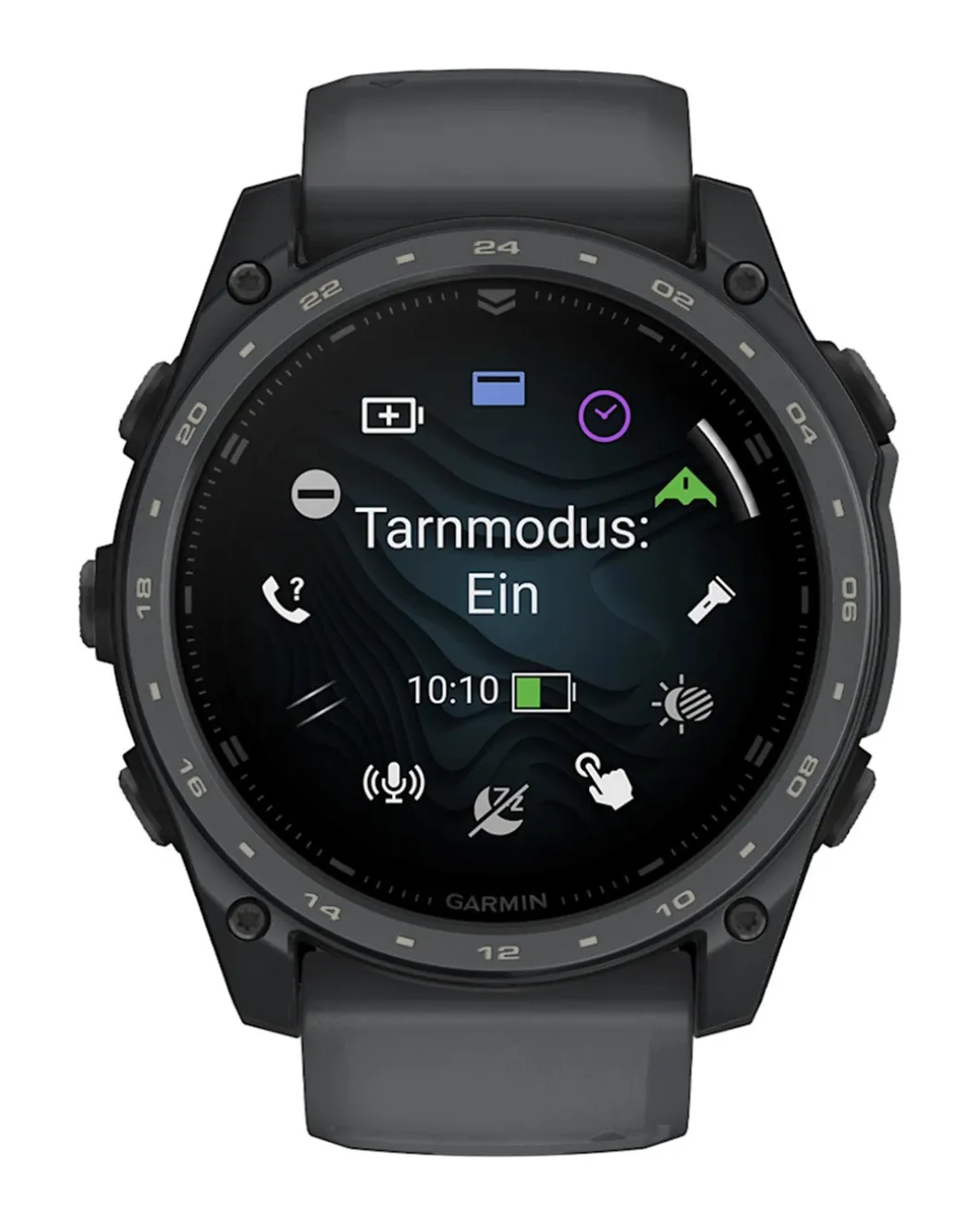 tactix 8 -51 mm AMOLED Cerakote Schwarz / Schiefergrau Titan