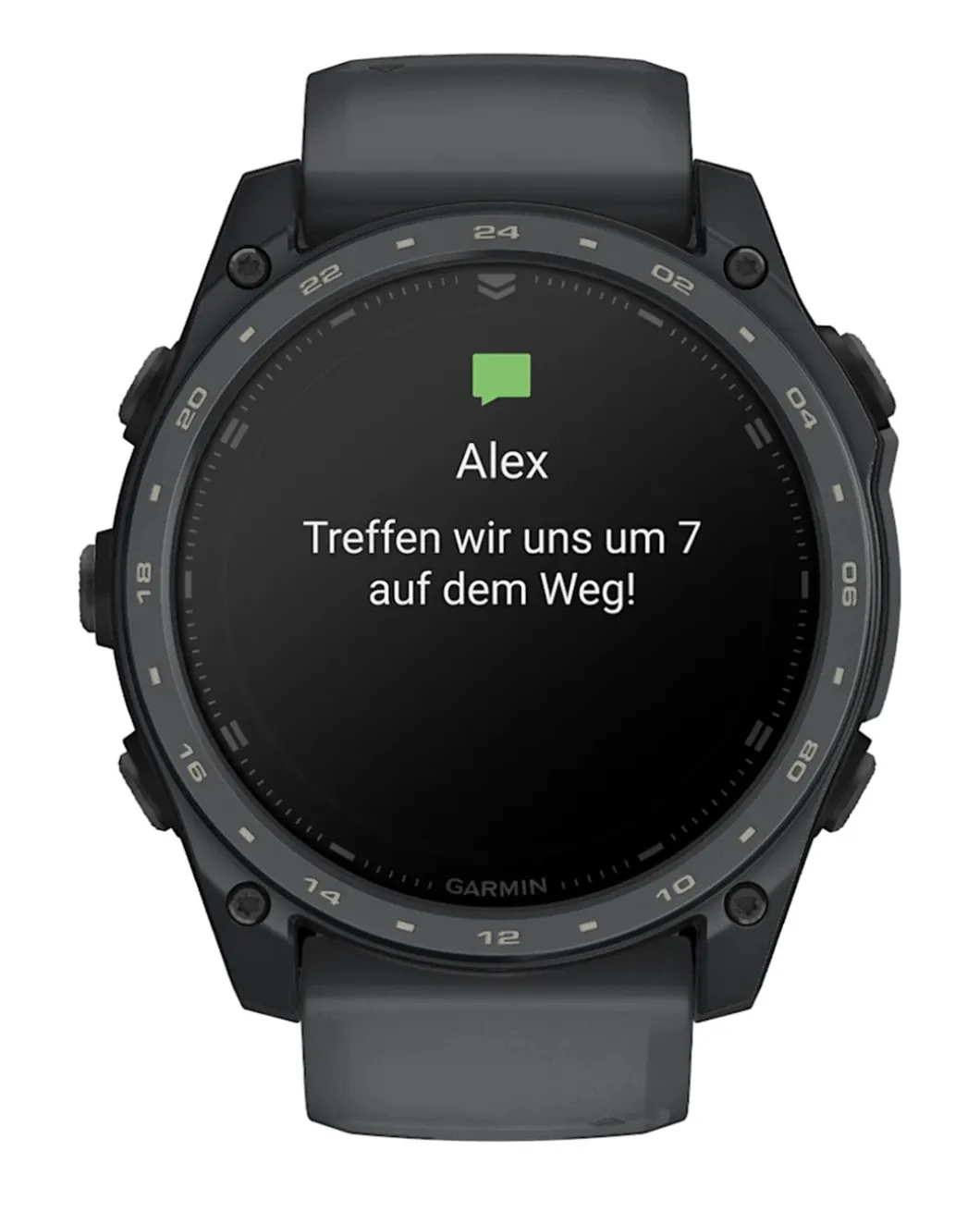 tactix 8 -51 mm AMOLED Cerakote Schwarz / Schiefergrau Titan