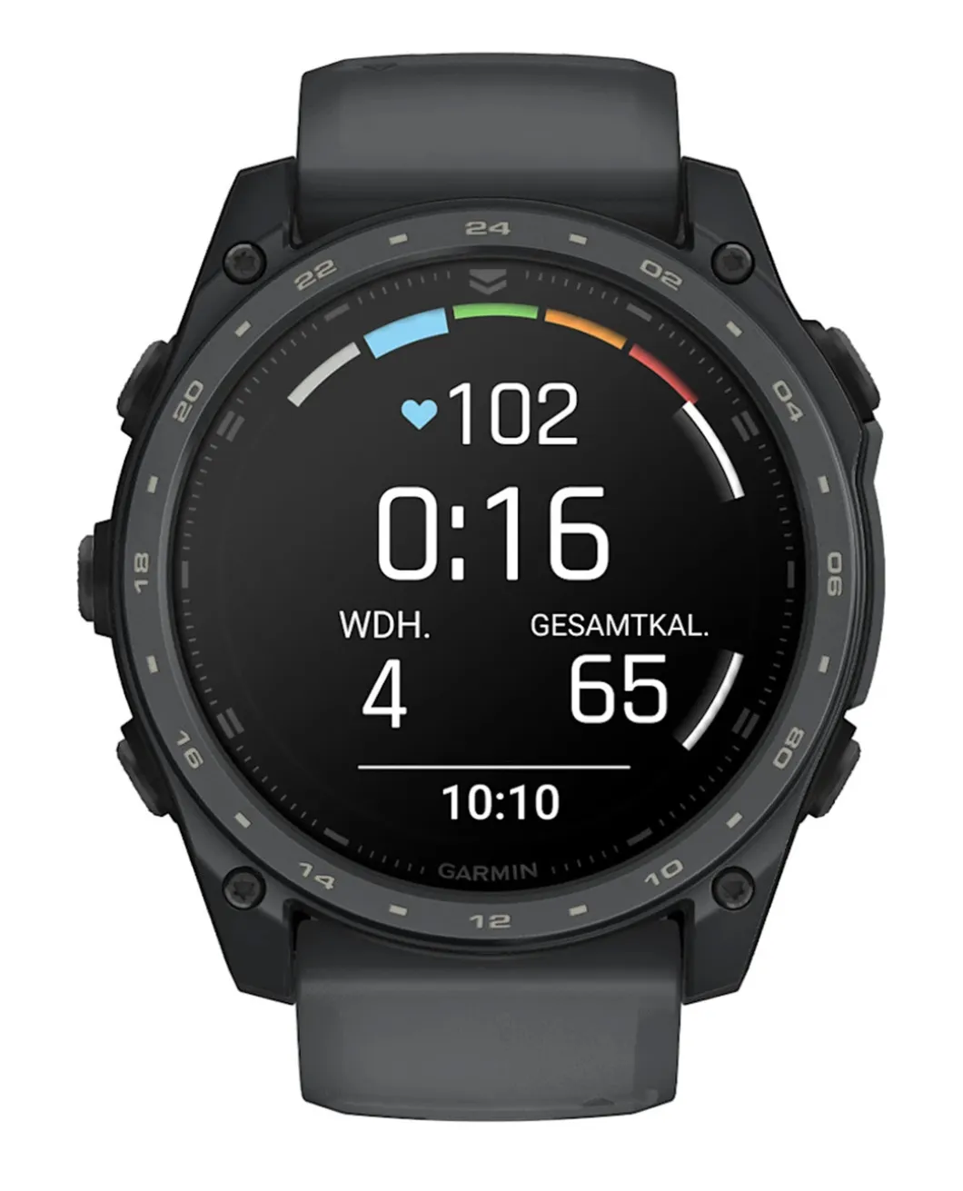 tactix 8 -51 mm AMOLED Cerakote Schwarz / Schiefergrau Titan