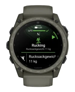 tactix 8 -51 mm AMOLED Cerakote Schwarz Oliv