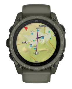 tactix 8 -51 mm AMOLED Cerakote Schwarz Oliv