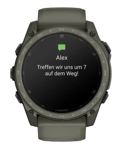 tactix 8 -51 mm AMOLED Cerakote Schwarz Oliv