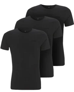 TACWRK 3er Pack T-Shirts Schwarz