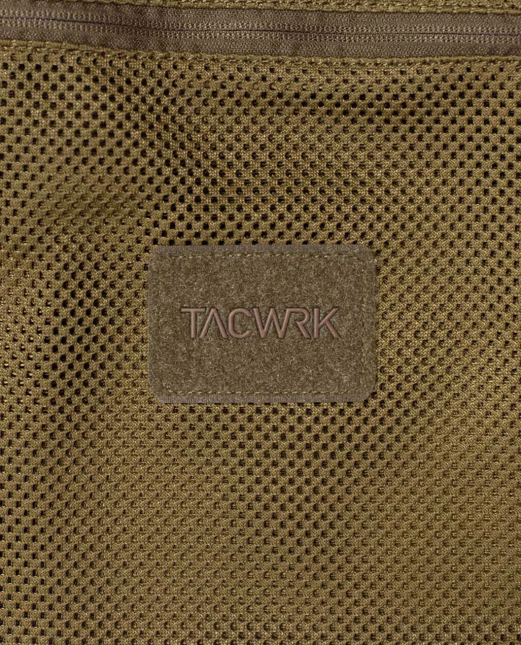 TACWRK Laundry Mesh Bag Heavy Coyote Braun