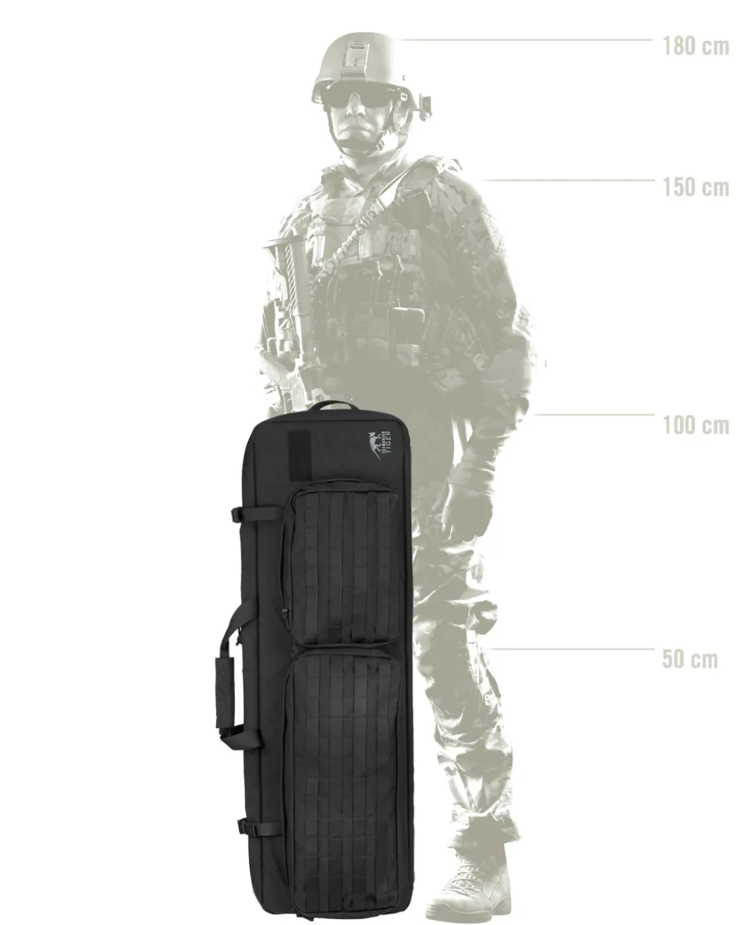 Tasche Modular Rifle Bag Black