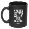 Tasse Machen-Wollen Schwarz