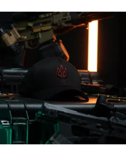 Team Cap S/M Black/Red