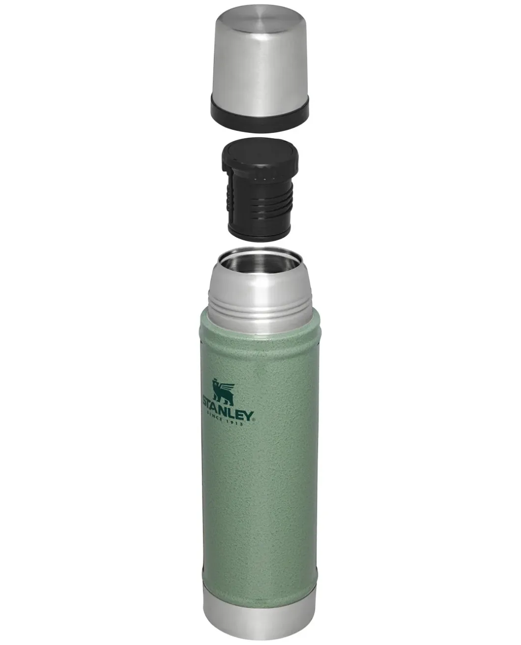 The Legendary Classic Bottle 0.59L Hammertone Green