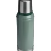 The Legendary Classic Bottle 0.94L Hammertone Green