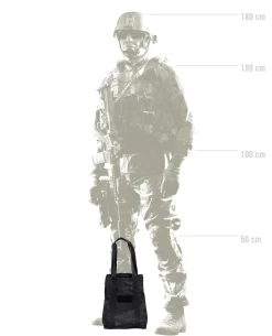 Tote Bag Multicam Black